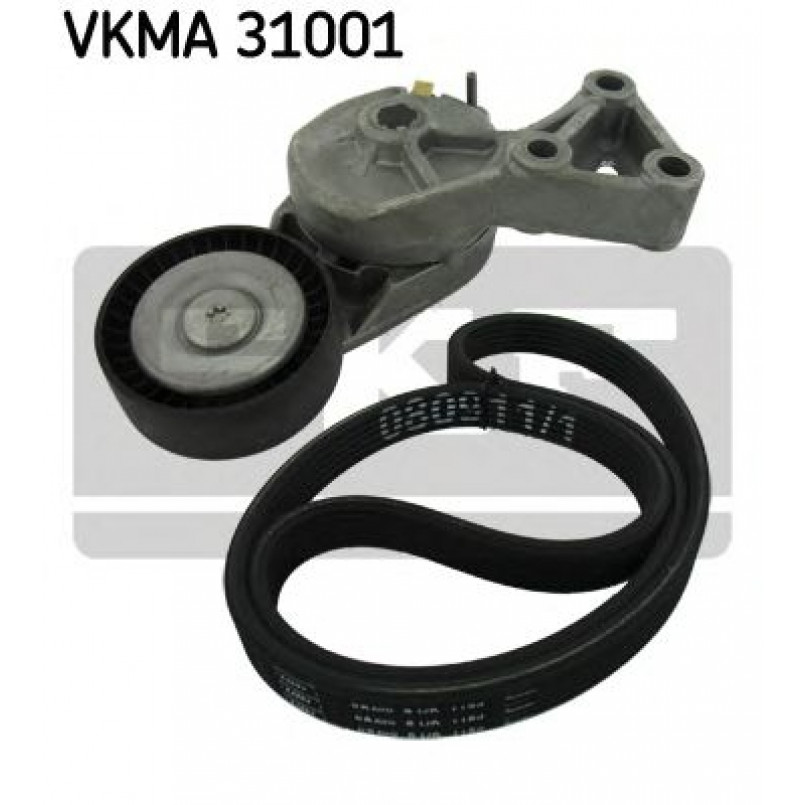 VKMA 31001 SKF Комплект доріжкового ремня